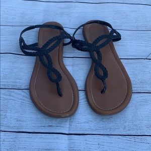Xappeal Akia Black Sandal size 7
